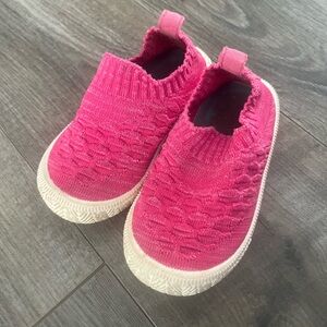 Jan and Jul Kids Pink Slip-On Shoes